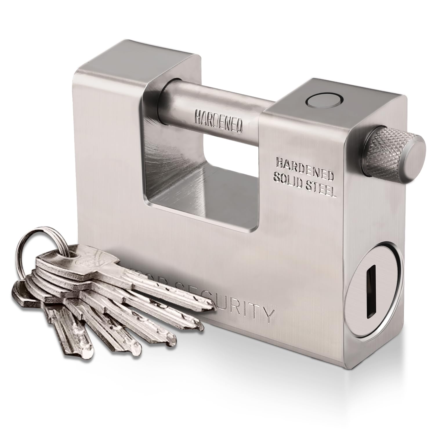 CDC DIGI 1701-1CDC5 Keys 1.1 KG Super Heavy Duty Rectangular 20' 40' Container Garage Shed Shutter Chain Padlock 94mm Heavy Duty High Security