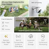 Tapo TC46 4K 8MP Outdoor Security Camera IP66 Starlight Night Vision view 3