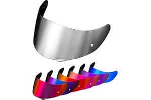 PSLER k1s Visor - k1 Helmet Visor k3sv Tinted Visor k5 Face Shield Replacement for k1 k1s k3sv k5,Deep Silver-Mirror