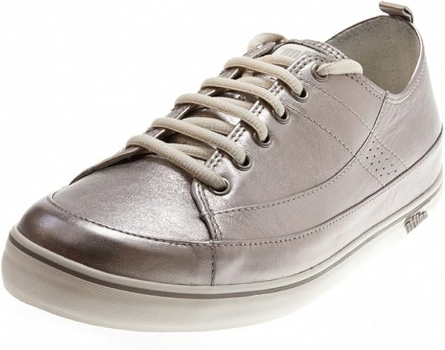 fitflop silver trainers