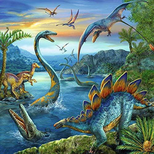Ravensburger Kinderpuzzle - 09317 Faszination Dinosaurier - Puzzle für Kinder ab 5 Jahren, mit 3x49 Teilen – Bild 2