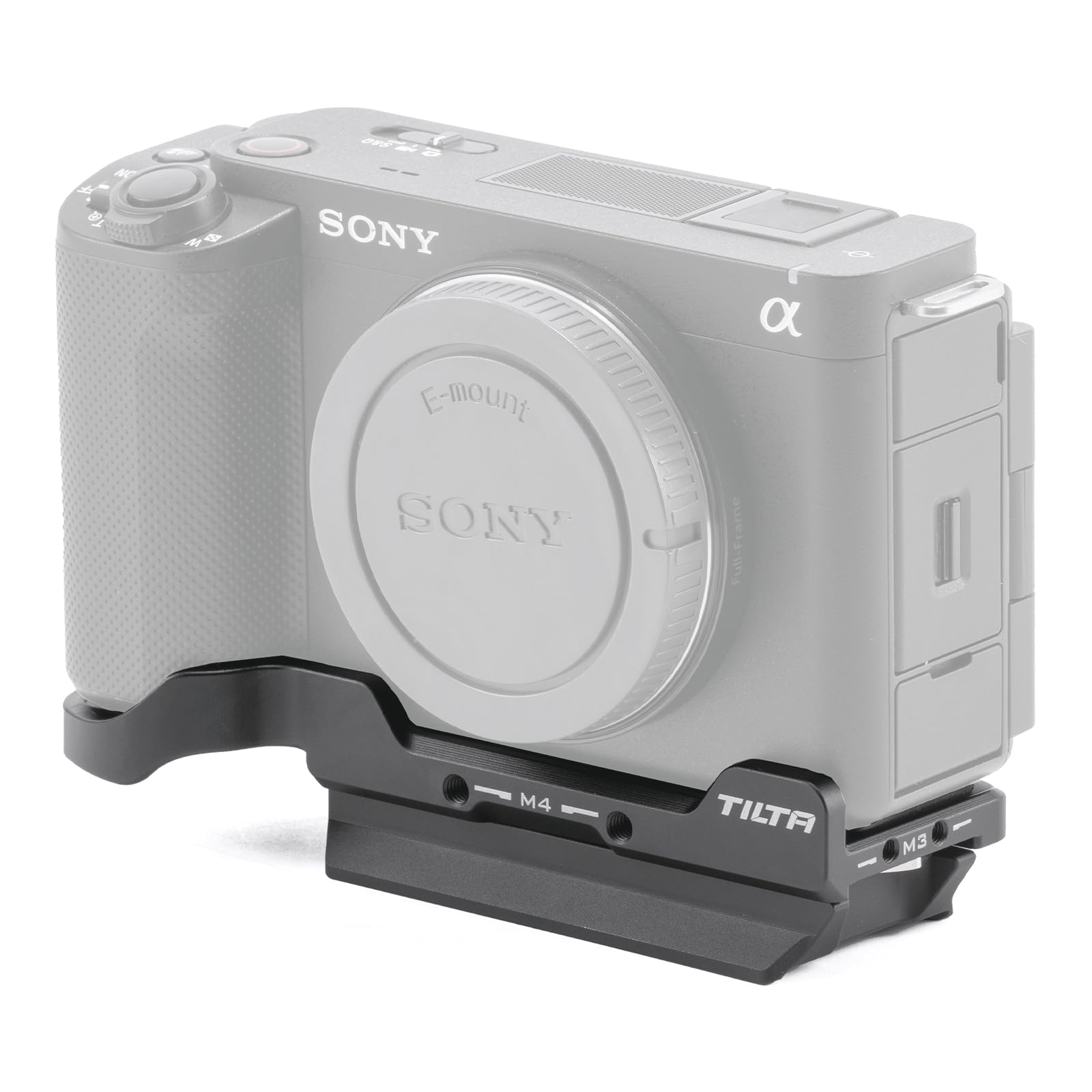 Tilta Arca Baseplate Compatible with Sony ZV-E1 Anti-rotation Design and Quick Installation - Black TA-T35-BP-B