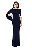 Betsy & Adam Women's Long Stretchy 3/4 Sleeve Cowl