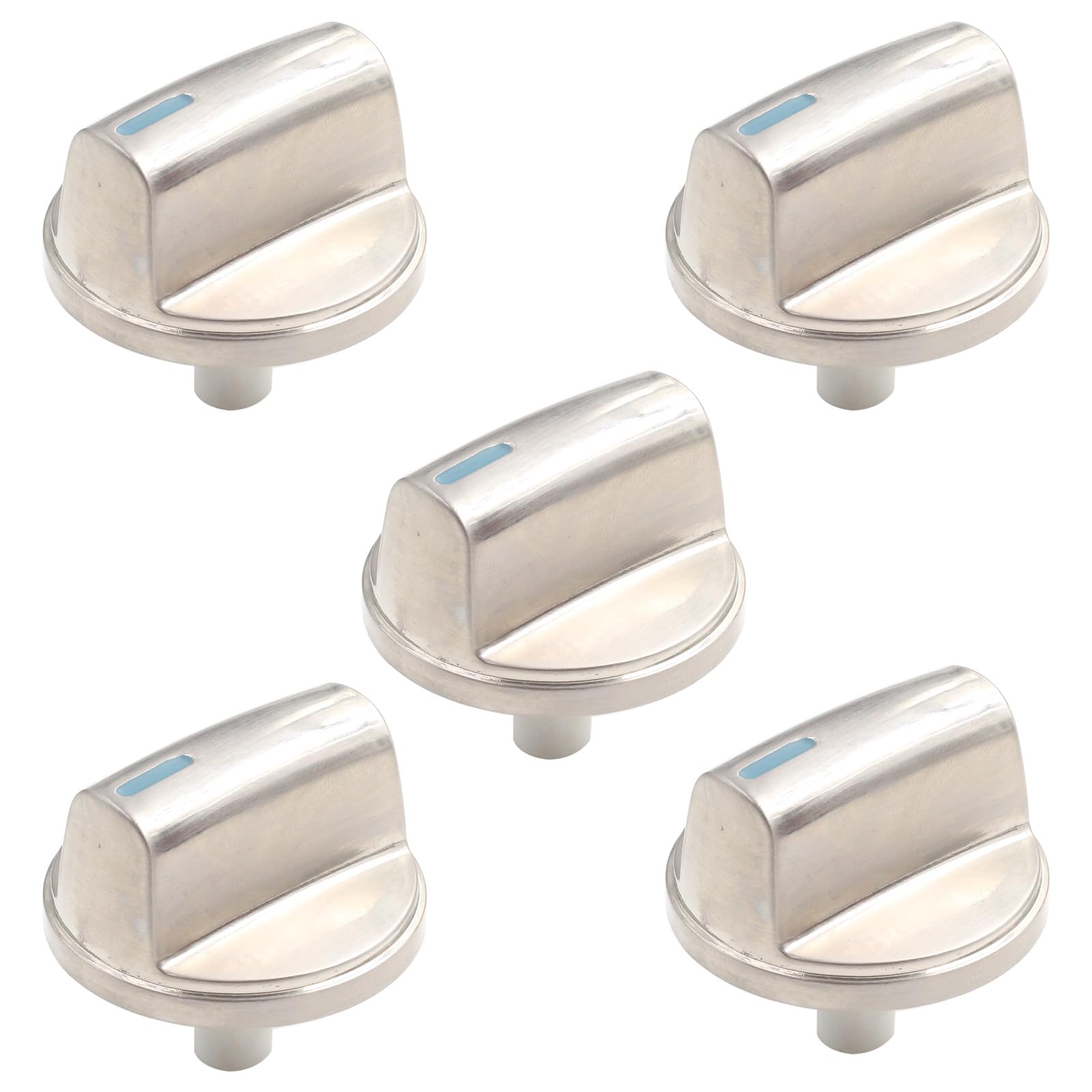 Photo 1 of SanilParts 5 Pack 00658161 Gas Stove Knobs Compatible with Bosch Stove Knobs NGM8654UC/03 NGM8654UC/04 NGM8054UC/03