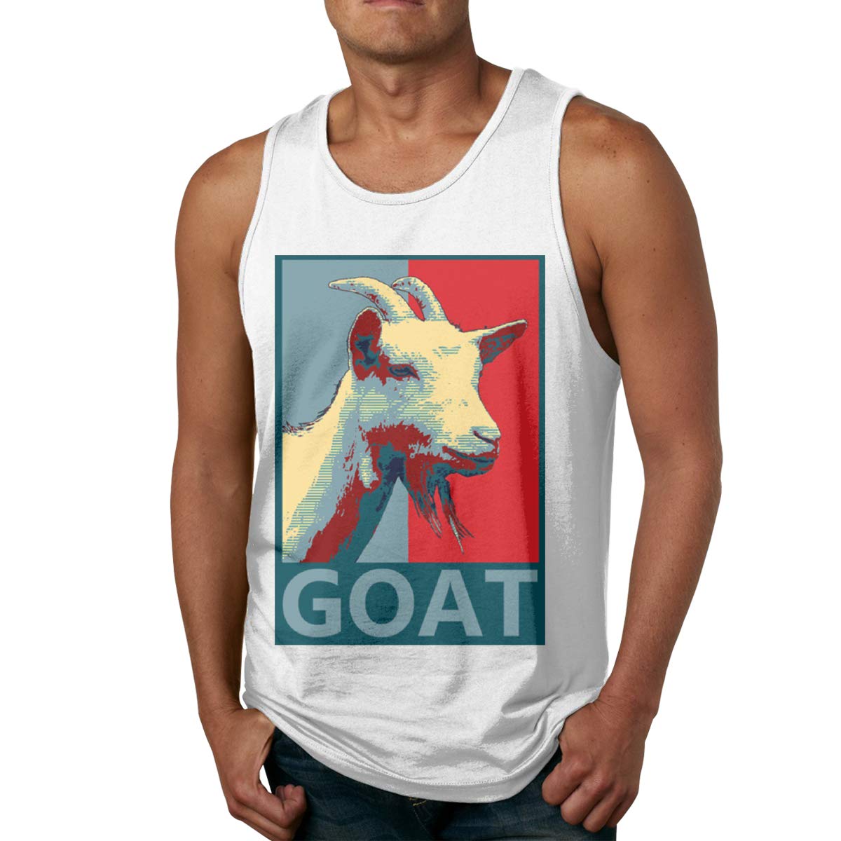  S Vintage Goat Summer Running Sleeveless Tank Top T Shirts