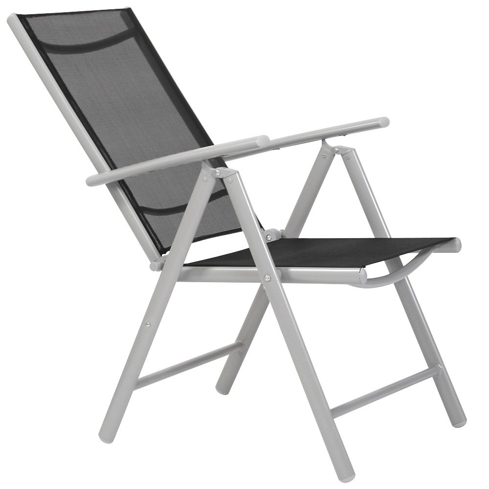 Juego De Aluminio Sillas De Jard iacute n Plegable Con Reposabrazos