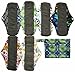 7pcs Set 1pc Mini Wet Bag +6pcs 10 Inch Regular Charcoal Bamboo Mama Cloth/ Menstrual Pads/ Reusable Sanitary Pads