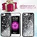 Caka iPhone 6S Plus Glitter Case, iPhone 6 Plus 6S Plus 7 Plus 8 Plus Case for Women Girls Liquid Flowing Sparkle TPU Case for iPhone 6 Plus 6S Plus 7 Plus 8 Plus (5.5 inch) (Silver)