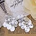 Sterling Silver Plated Drop Dangle Chandelier Hook Earrings L12