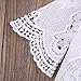 GRNSHTS Infant Baby Girl White Hollow Ruffles, Pure White, Size 6-12 Months