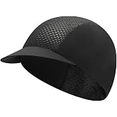 ROCK TAKIN Cycling Cap for Men Women, Cooling Bike Hat with Sun Visor Summer Skull Cap Helmet Liner Bike Cap