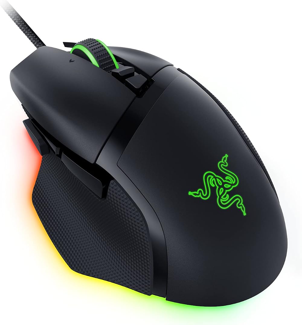 Razer Basilisk V3 35K Ergonomic Wired Gaming Mouse Black
