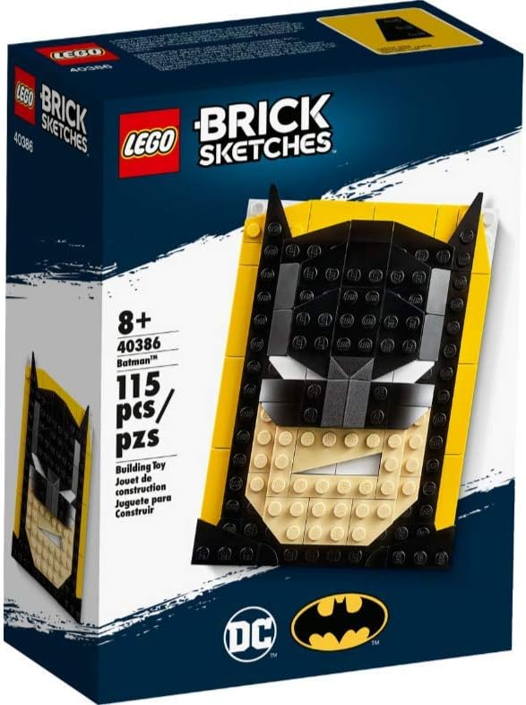 LEGO Brick Sketches Super Heroes Batman Set 40386 - Image 3