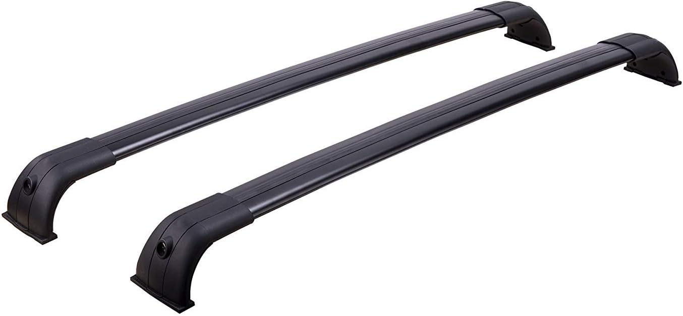 QXXZ Roof Rack Cross Bar Aluminum Alloy For Land Rover LR3 & LR4 Baggage Luggage Rail Kit