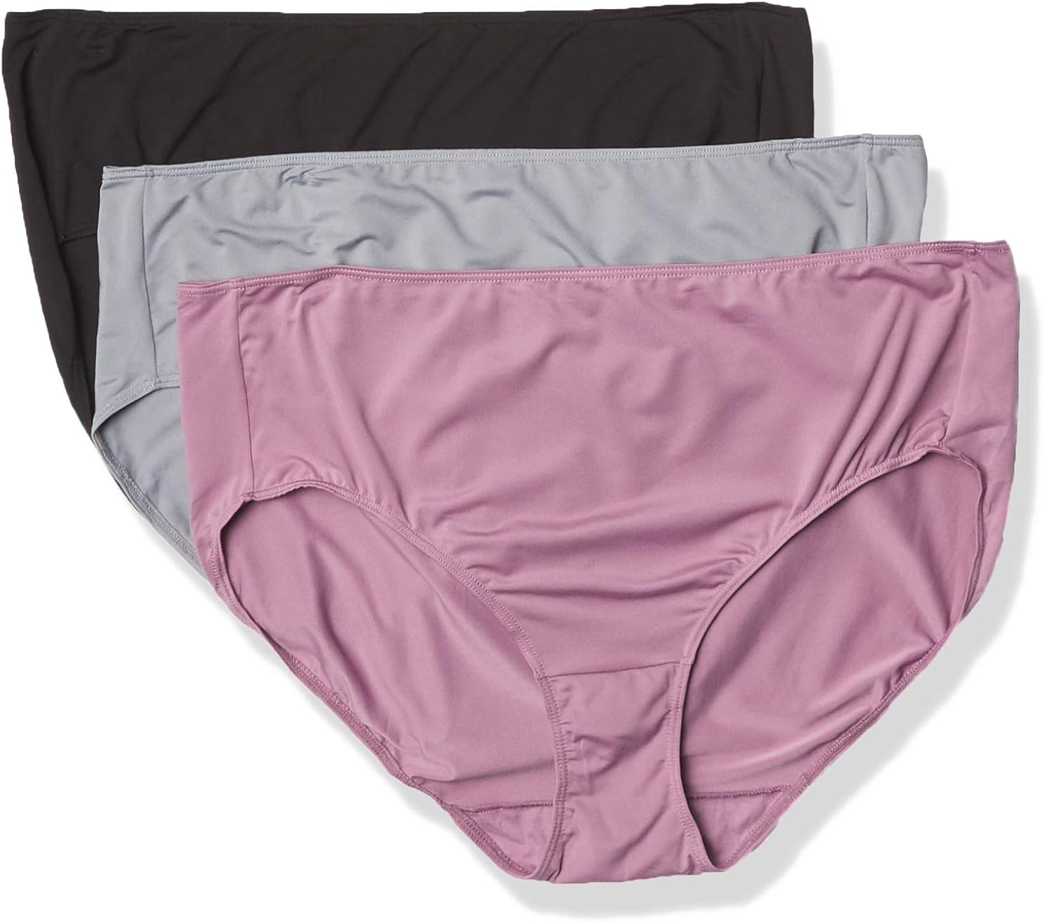 Hanes Womens Renew Recycled Microfiber Modern Brief 3Pack Amazon.ca