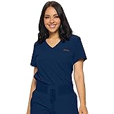 Monarch Uniforms Womens Scrub Top One Pocket Tuck In Scrub Top for Women