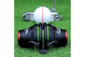 BIRDIE79 360-Degree Golf Ball Marker Alignment Tool Kit with 3-Color Pens and Gift Box.