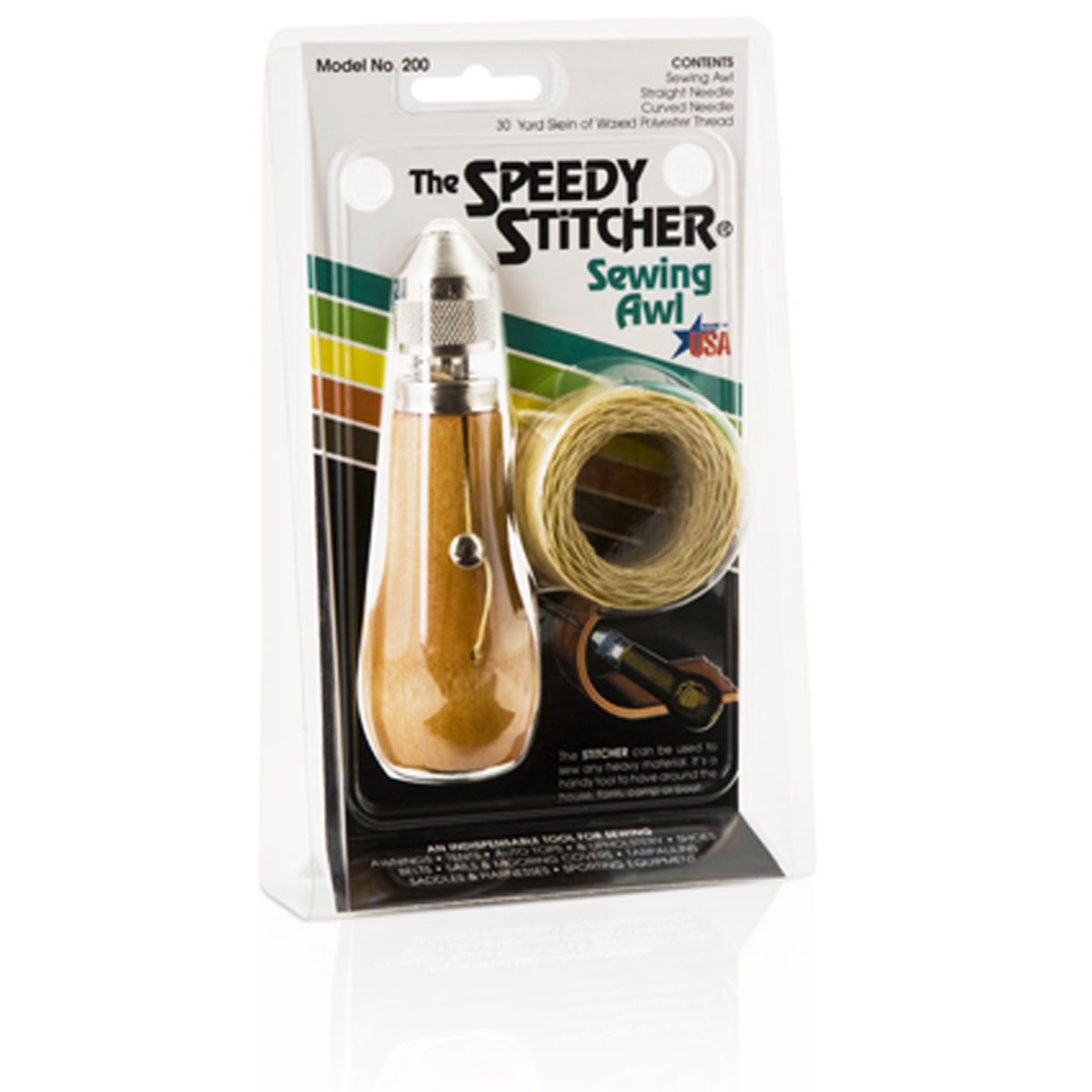 xlpace Leather Craft Tool Super Carving Wax Line Hand Made Leather Tools Art Needle Sewing Machine 133mm