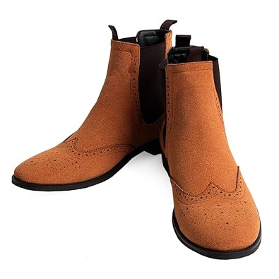 Amazon ラフタス サイドゴア スエードレザーブーツ 靴 メンズ