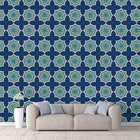 Wall Mural Beautiful Pattern Colorful Texture Removable Self-Adhesive Large Wallpaper - 66x96 inches