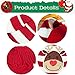 BOBIBI Dog Sweater Christmas Pet Cat Winter Knitwear Warm Clothes