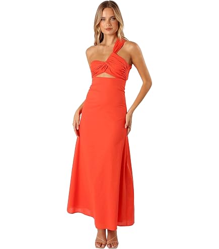 petal and pup formal dresses & Rosetta Dress Recommendations Strapless Gray Lace long Caroline Maxi Halter Dress Color:Greener Pastures