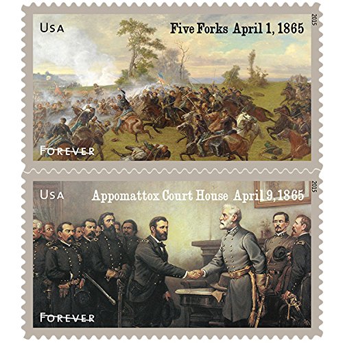 The Civil War: 1865 Souvenir Sheet of 12 USPS Forever Stamps