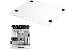 BRIKINTE Appliance Slider Compatible with Ninja Espresso Machine, Transparent Acrylic Sliding Tray for Ninja ES601 ES701