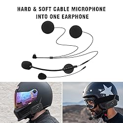 QSPORTPEAK V6 Plus Motorcycle Intercom Headset