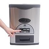 HAPPCUCOE Auto Rice Dispenser,10kg/22Lbs Grain
