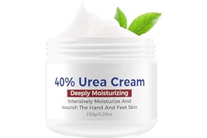 Urea Cream 40 Percent for Feet,Foot Cream for Dry Cracked Heels Deep Moisturizing,Foot Moisturizer for Skin Care 150g