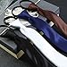 URATOT 6 Pack Boys' Satin Zipper Neck Tie Pre-tied Adjustable Neck Strap Tie