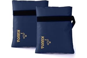 Kuuqa Outdoor Faucet Cover Winter Faucet Socks for Freeze Protection, Set of 2 (Deep Blue)