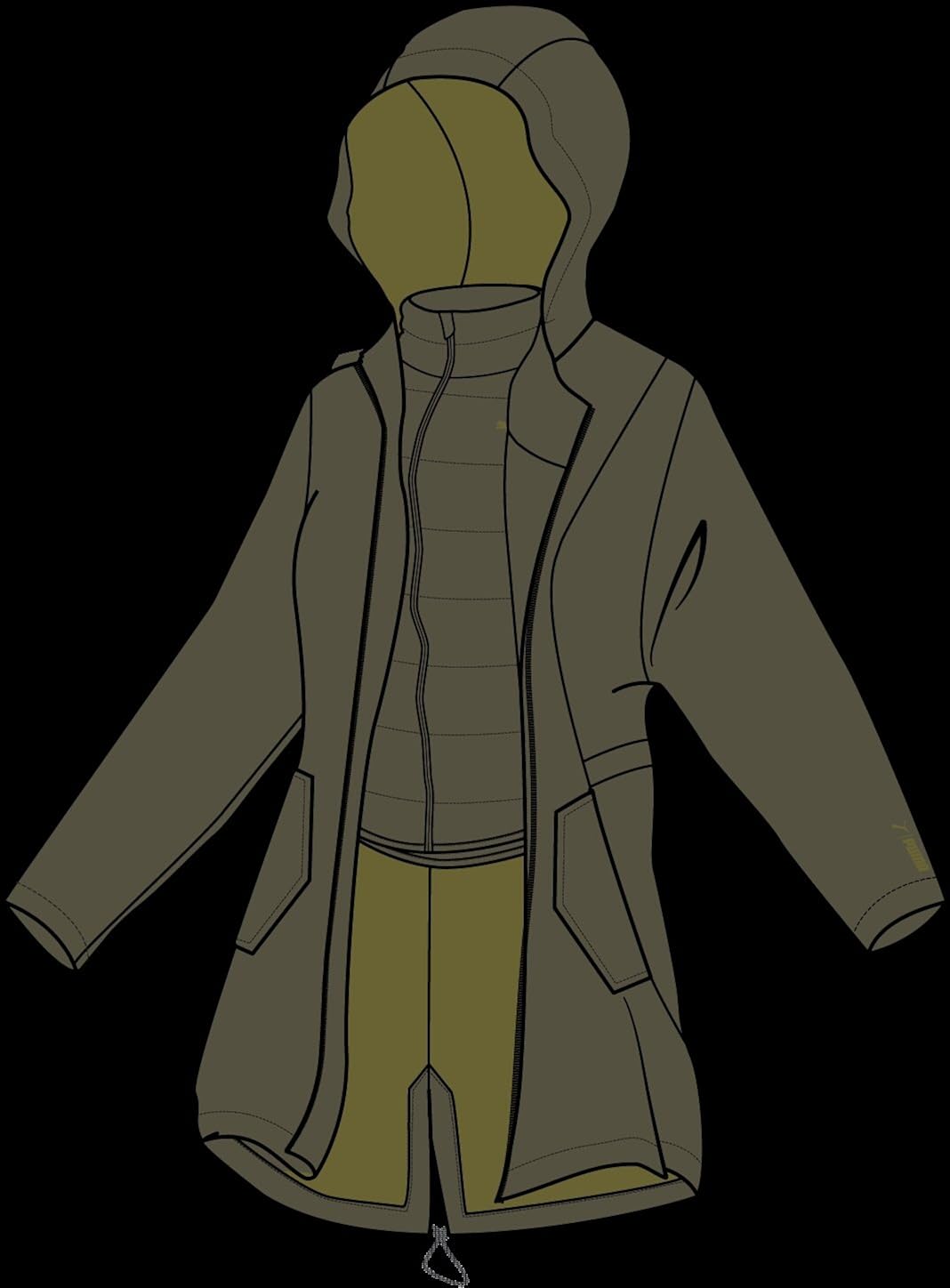 puma transform 480 protect down jacket