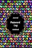 Journal Password Logbook Notebook: Colorful Art Work, Personal Internet Address Log Book, Web Site Password Organizer, Record Passwords, Password ... Web Addresses Directory, 120 pages 6