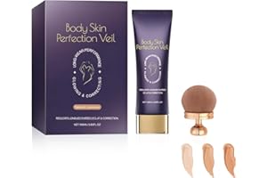Body Coverage Perfector Set, Multi-Effect Body Concealer for Tattoo & Scar Cover Up, 24H Long-Lasting Waterproof & Transfer-R