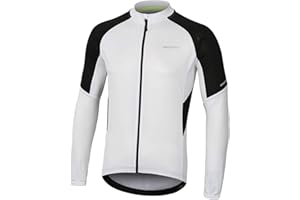 BERGRISAR Men's Basic Cycling Jerseys Long Sleeves Bike Bicycle Shirt Zipper Pockets BG012