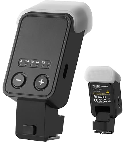 VILTROX Vintage Z2 TTL Mini Speedlite Flash for Sony Camera