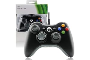 Controle Usb Com Fio Para Xbox 360 Computador Notebook Preto