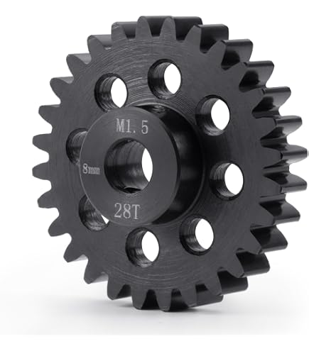Amazon.com: VITAVON CNC 45# HD 1.5Mod 25/35T Pinion/Spur Gear