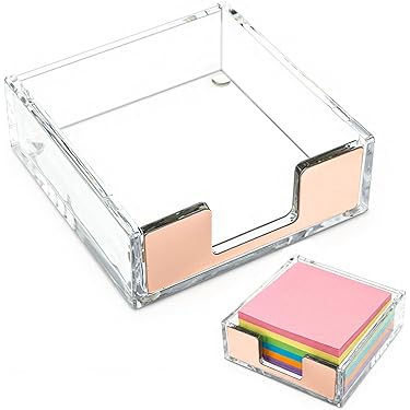 Custom Clear Acrylic Notepad Holder, Pleixglass Notepad Holder