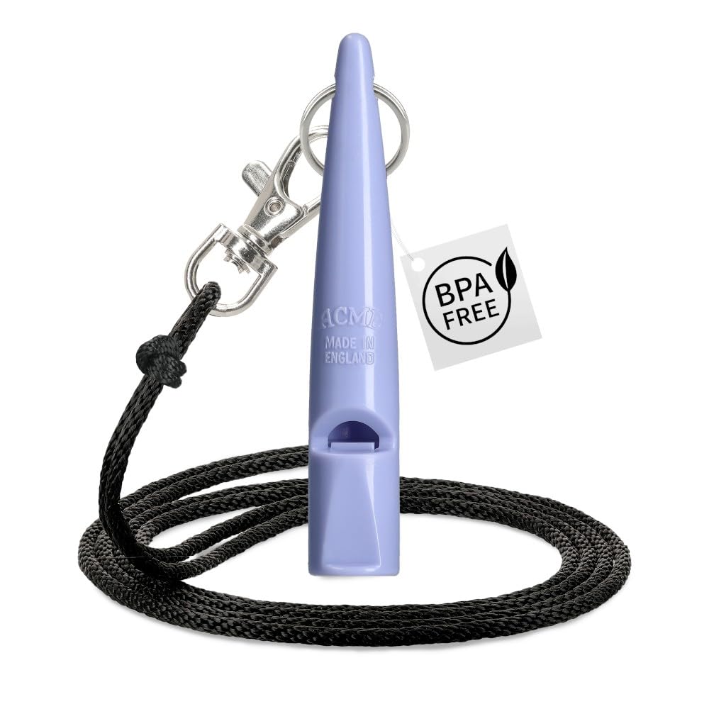 ACME dog whistle no. 210.5 with whistle strap | Original from England | Ideal for dog training | Food-Grade ABS Material | Standardized frequency | Loud and far-reaching