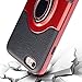 UrbanDrama iPhone 6s Plus Case, iPhone 6 Plus Case, Slim Kickstand Cover with 360 Degree Rotating Ring Holder Support Magnetic Car Mount Soft TPU Case for iPhone 6s Plus 6 Plus 5.5 inch, Black Red