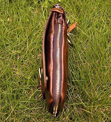 2 Leaokuu+Genuine+Leather+Messenger+Shoulder