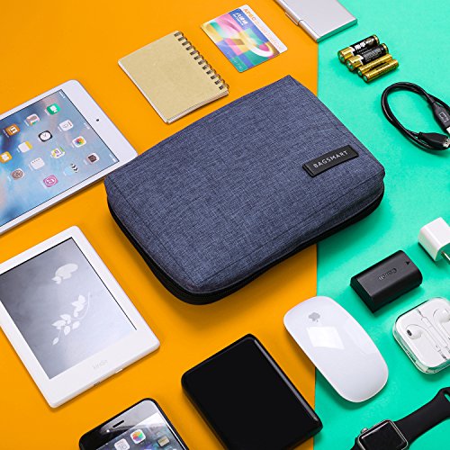 BAGSMART Electronic Organizer Small Travel Cable Organizer Bag for Hard