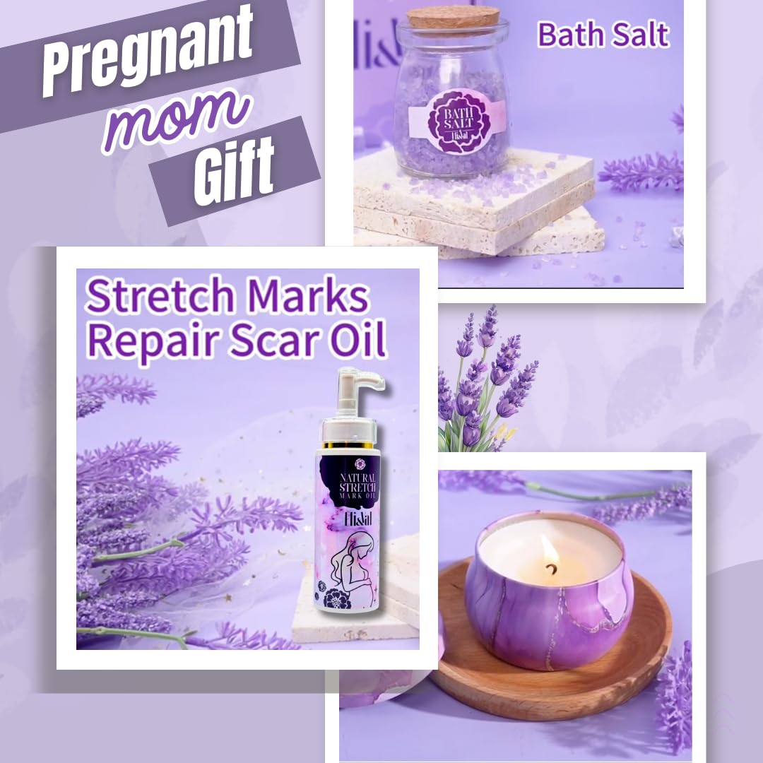 New Mom Pregnancy Care Package Basket |Pregnant Mom Gifts| Self-Care Kit for Expecting Moms | Postpartum Care Package for New Moms After baby | First Trimester Pregnancy Essentials.