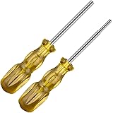Gamebit Screwdriver Set, 3.8mm and 4.5mm Security Screwdriver Bits for Opening Nintendo, Sega Consoles and Game Cartridges - 