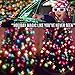 24 Count Holiday Specs Christmas 3D Glasses Turn Holiday lights into magical images includes Penguin Gingerbread Candy Cane Feliz Navidad Santa Angel Elf Reindeer Snowman Stars Snowflake and Surprise