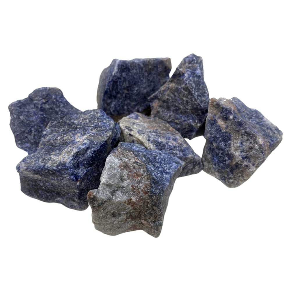 VIE Raw Rough Cut Crystals Pack, 1kg, Sodalite