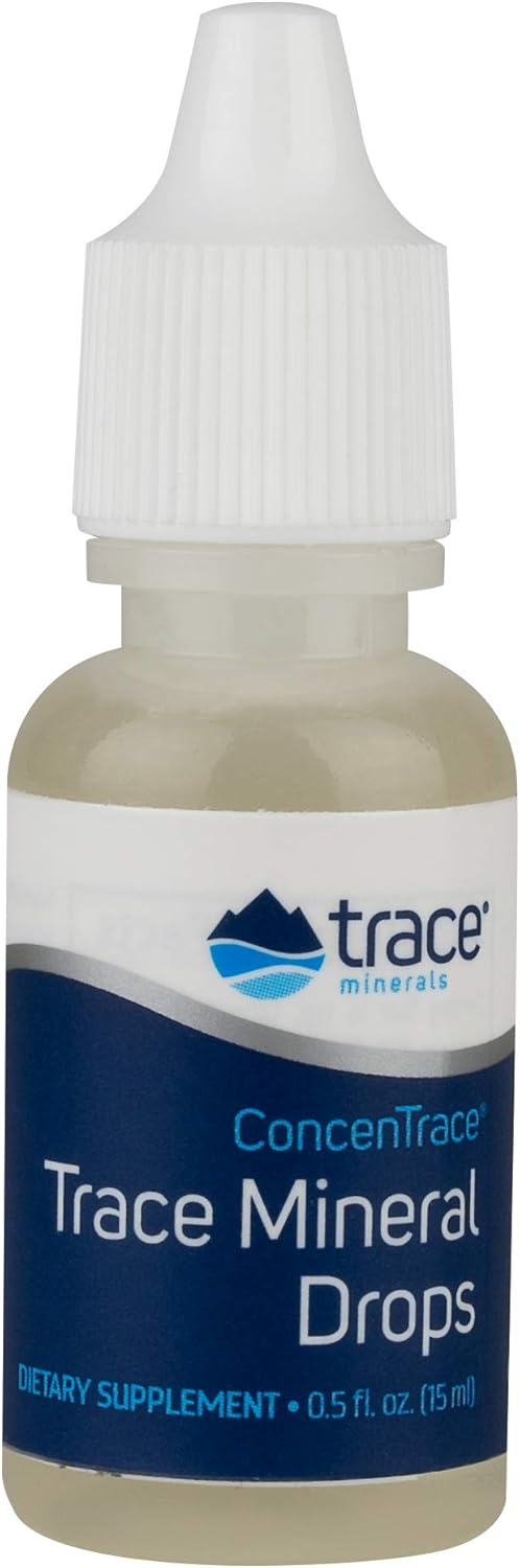 ConcenTrace Trace Mineral Drops Trace Minerals 1/2 oz Liquid: Health & Personal Care